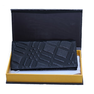 Burberry replica men wallet black in Pakistan 