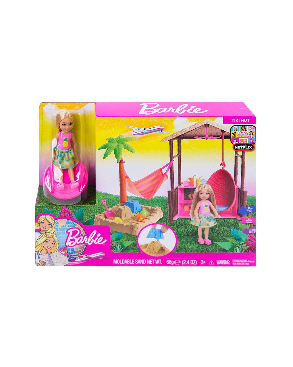 Barbie chelsea tiki hut playset Clearance