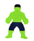 Pop It Big Size Hulk Fidget Toy