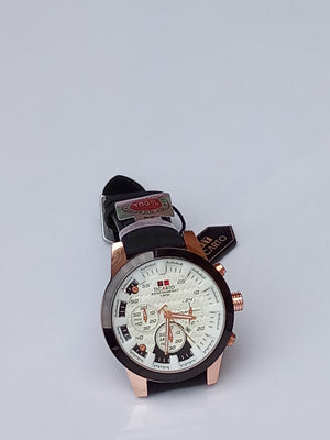 Ticarto-o chronograph chrome plated Men watch