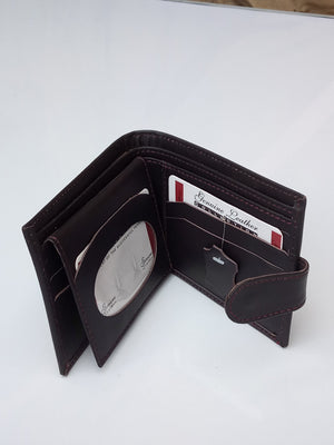 Leather wallet Men