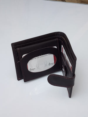 Leather wallet Men