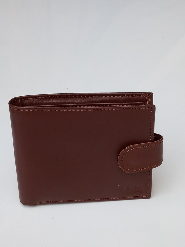 Leather wallet for Men in Brown