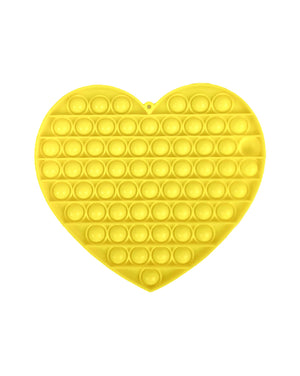 Push Pop Bubble Pop It Fidget Big Heart Toy