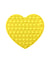Push Pop Bubble Pop It Fidget Big Heart Toy