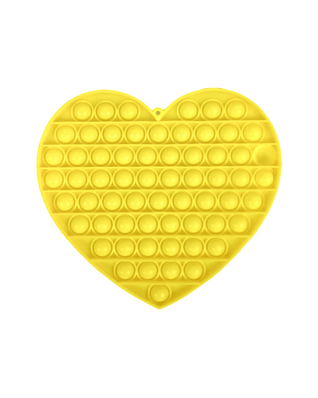 Push Pop Bubble Pop It Fidget Big Heart Toy