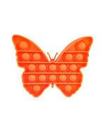 Push Pop Bubble Pop It Orange Butterfly