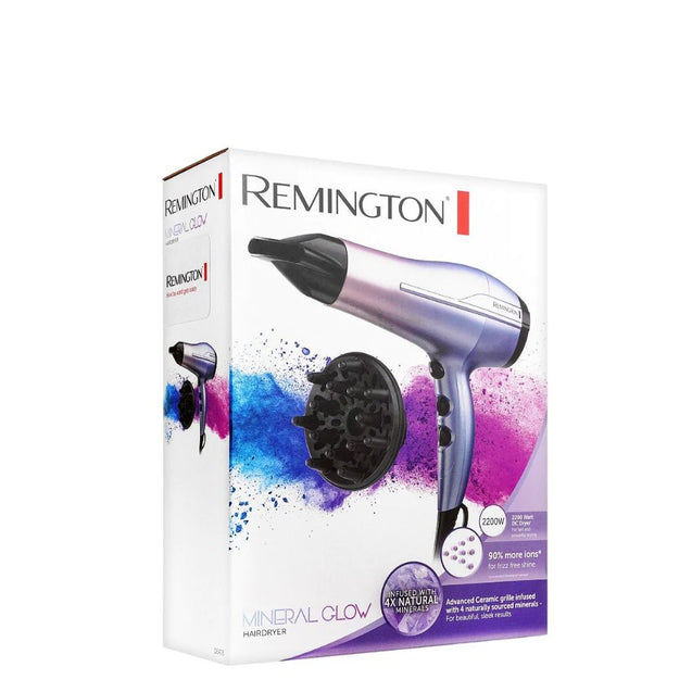 Remington Hair Dryer Mineral Grow 2200w Diffuser D5408