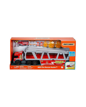 Matchbox Fire Rescue Hauler Playset