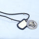 BRONZE MUMMY HEAD MEN NECKLACE/PENDANT
