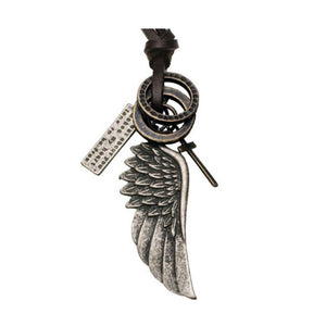 SINGLE LARGE WING MEN PENDANT/BRACELET