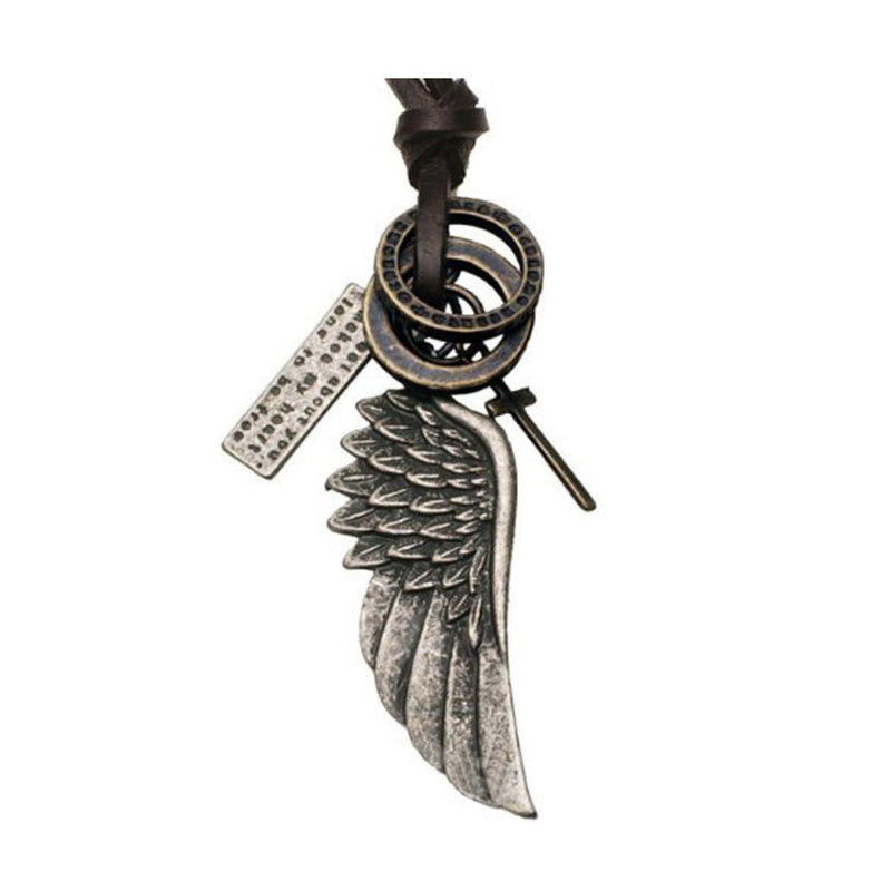 SINGLE LARGE WING MEN PENDANT/BRACELET