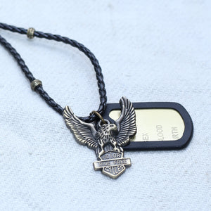EAGLE HEAD MEN NECKLACE/PENDANT
