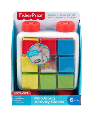 Fisher Price Pull-Along Activity Blocks