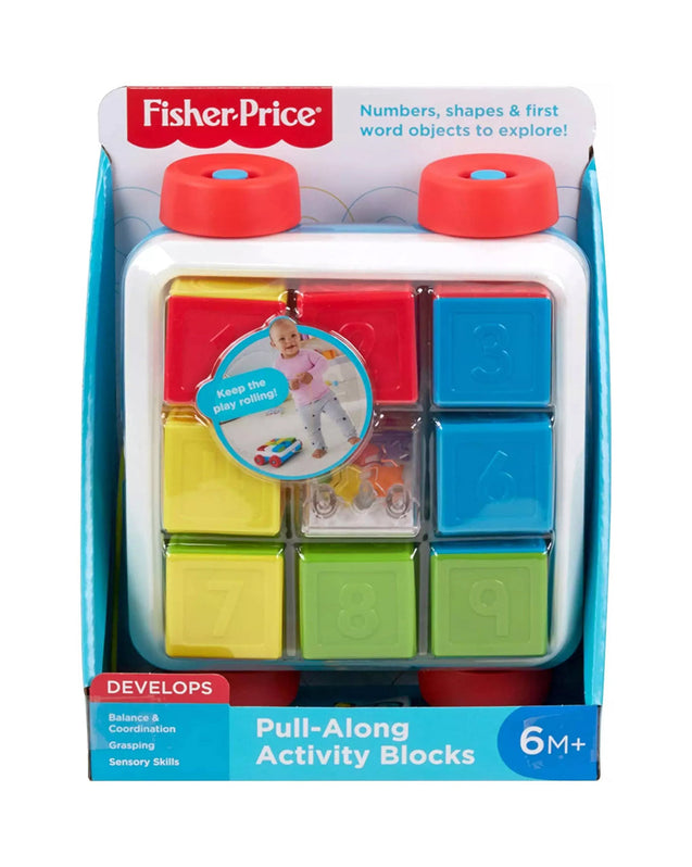 Fisher Price Pull-Along Activity Blocks