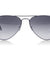 RB3026 AVIATOR BLACK POLARISED