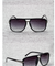 JackJad Fashion Men Cool Square Style Gradient Sunglasses