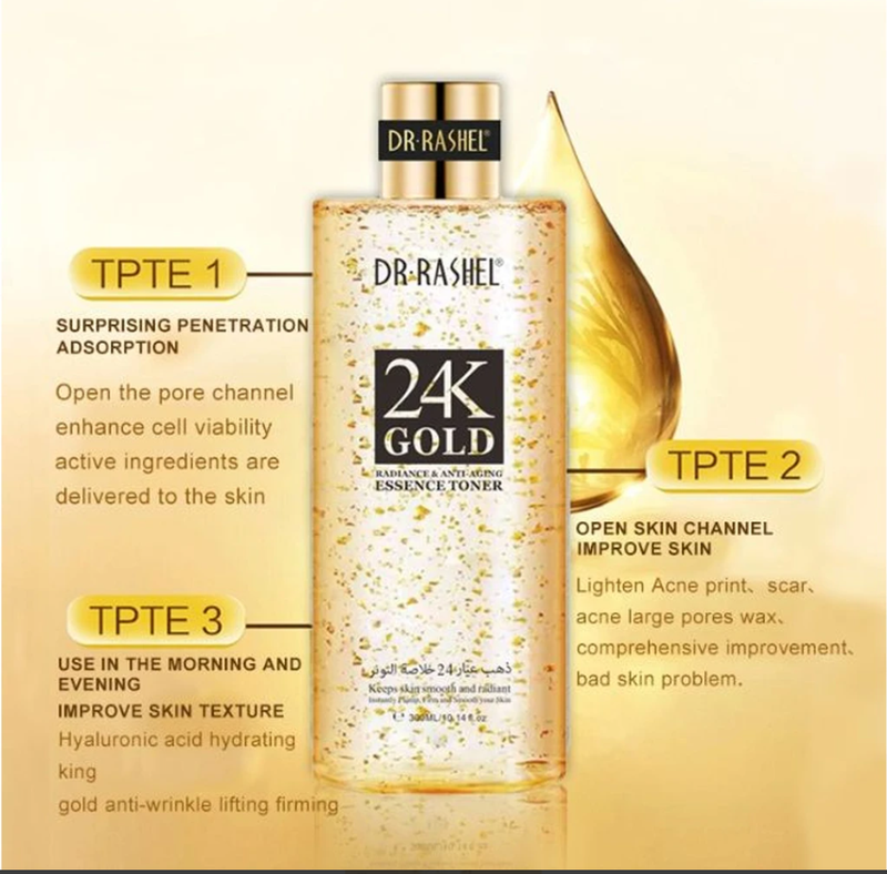 Dr.Rashel 24k Golden Radiance & Anti Aging Essence Toner