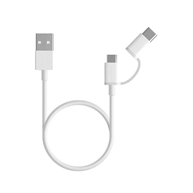 Xiaomi Mi 2-in-1 Micro USB to Type C USB Cable (100cm)