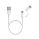 Xiaomi Mi 2-in-1 Micro USB to Type C USB Cable (100cm)