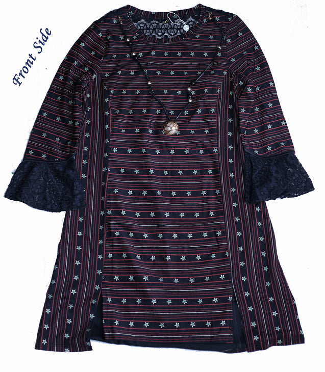 Long Length Top with Pendant
