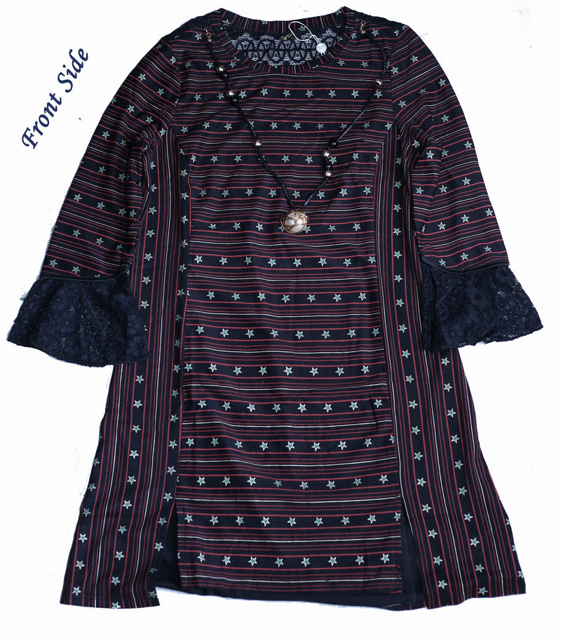 Long Length Top with Pendant