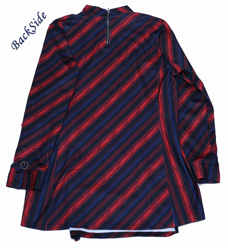 PRINTED THAI SILK LONG SHIRT