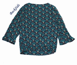 Short Length Printed Top