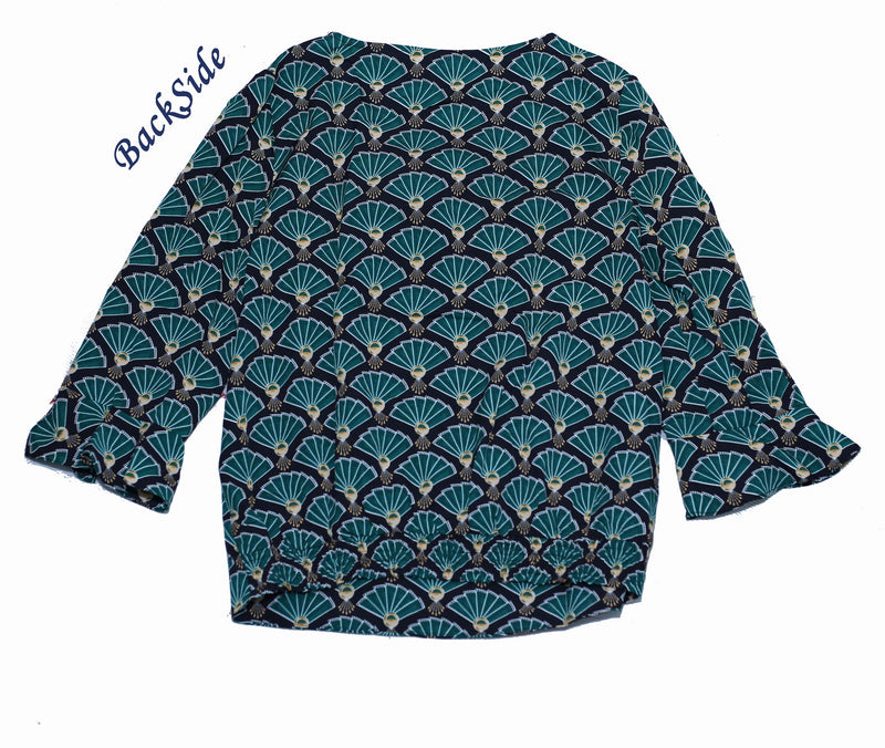 Short Length Printed Top