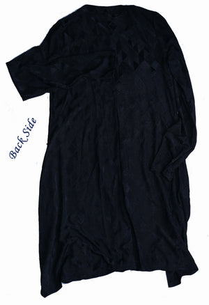 Long & Full Sleeve Black Top