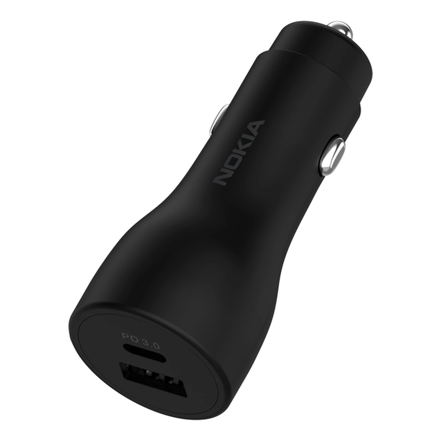 Nokia Fast Car Charger 18W with cable