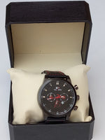Ticarto-o chronograph watch in black for men