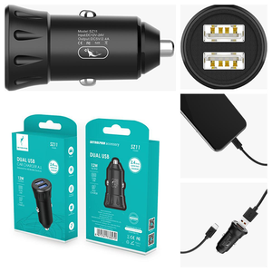 SKYDOLPHIN SZ-11 DUAL USB CAR CHARGER