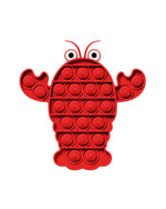 Pop It Red Shrimp Fidget Toy