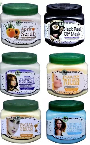 Complete Skin Glowing & Whitening Facial Kit - 6 Piece