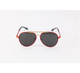 Cartier – Red&Black – Aviator Shape–Metal Polarized