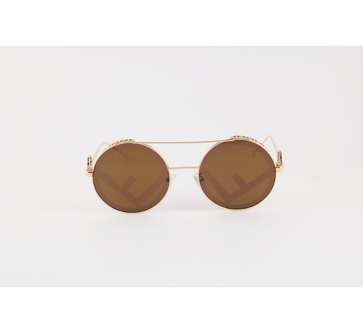 Fendi 58276 – Golden Brown – Metal – Sunglasses