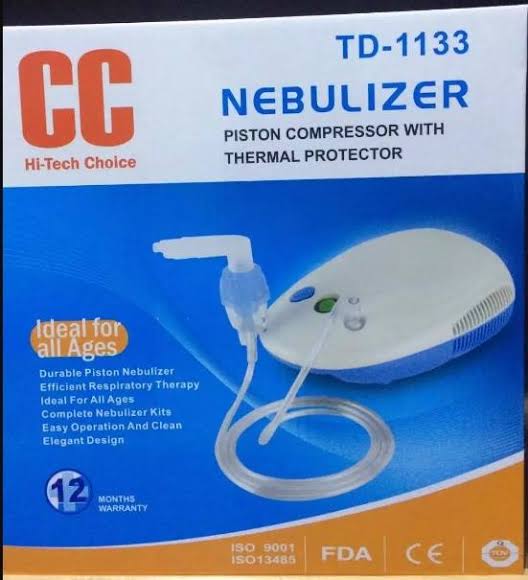 Nebulizer With Thermal Protector CC