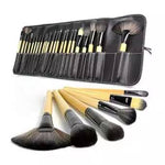 High quality Make up Brushes in pouch - Set of 24 brushes