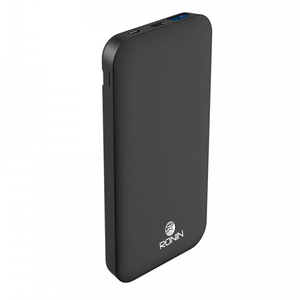 RONIN Quick Charge Power Bank 10000 MAh White