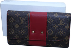 Premium quality LV style contrast women wallet